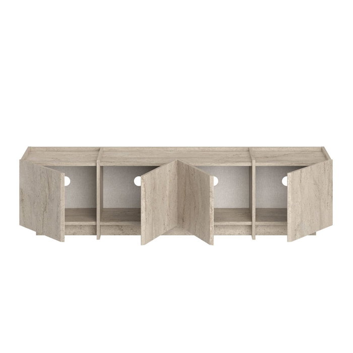Nordure Soporte para TV Lowen - Travertino Nordure Soporte para TV Lowen - Travertino